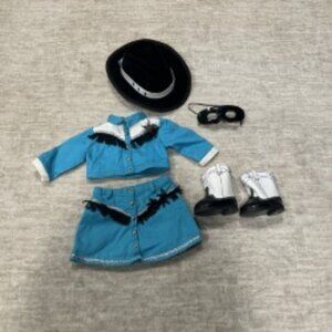 VTG 1998 American Girl Doll Rootin Tootin Cowgirl Halloween Costume